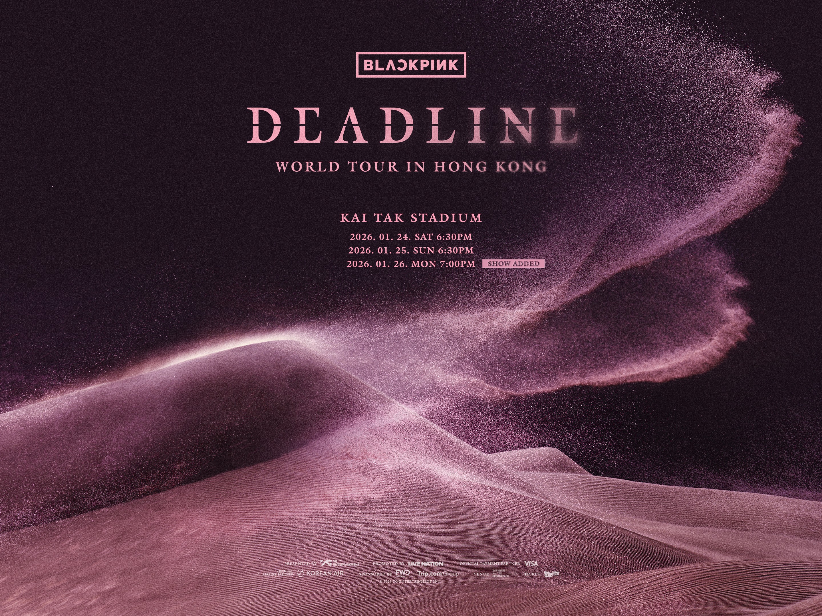 BLACKPINK 2025 WORLD TOUR <DEADLINE> IN HONG KONG - Kai Tak Sports Park