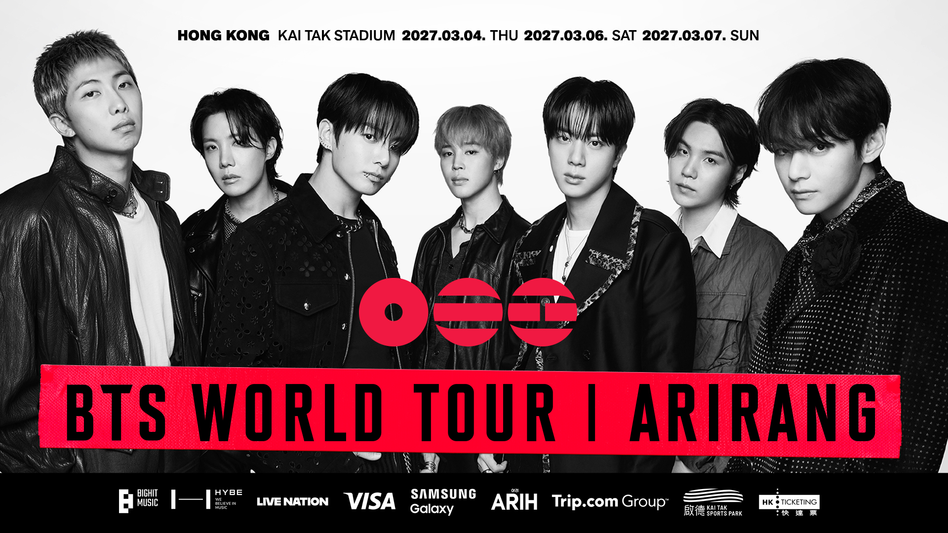 BTS WORLD TOUR 'ARIRANG' IN HONG KONG - Kai Tak Sports Park