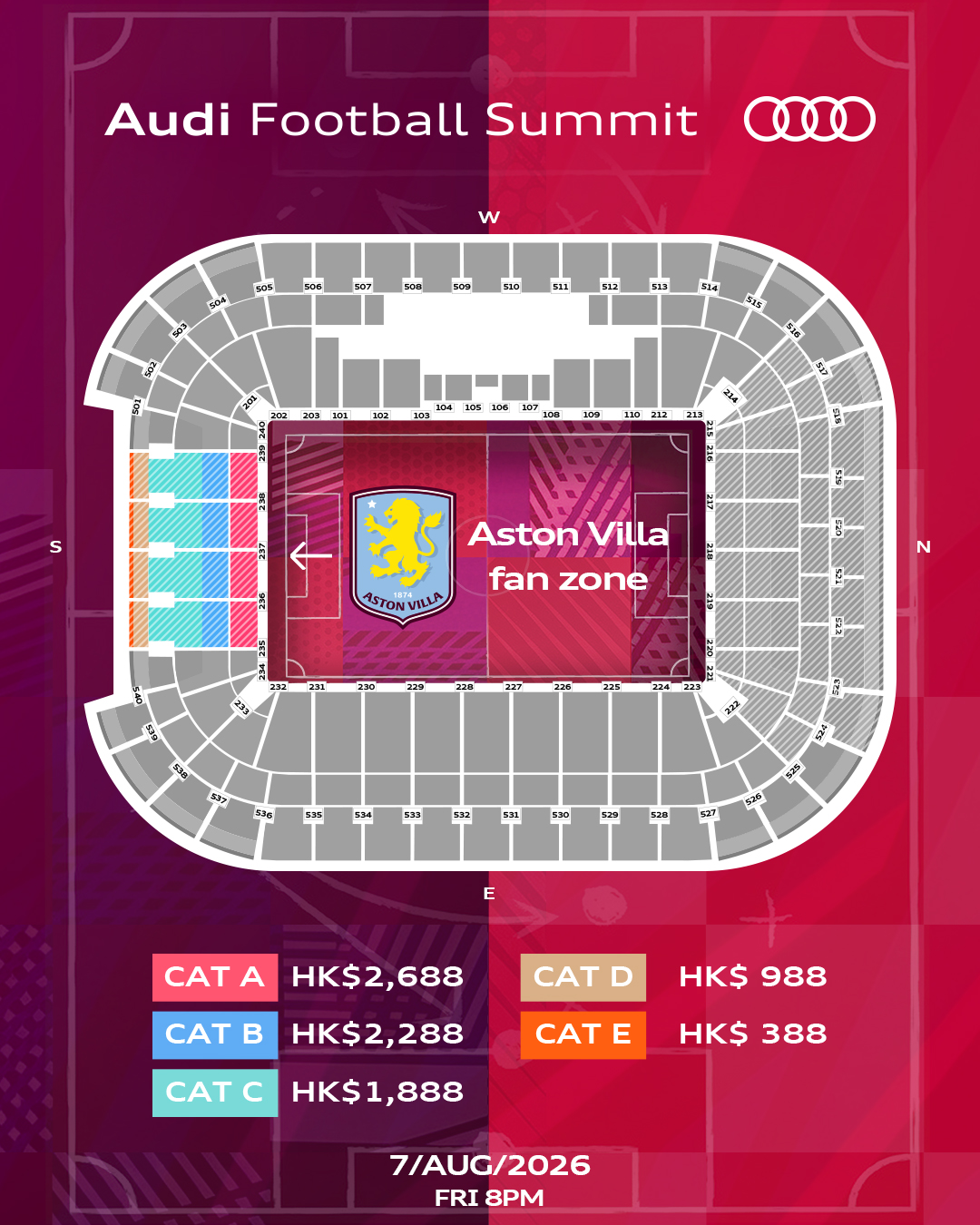 Audi Football Summit 2026 FC Bayern Munich vs Aston Villa - Kai